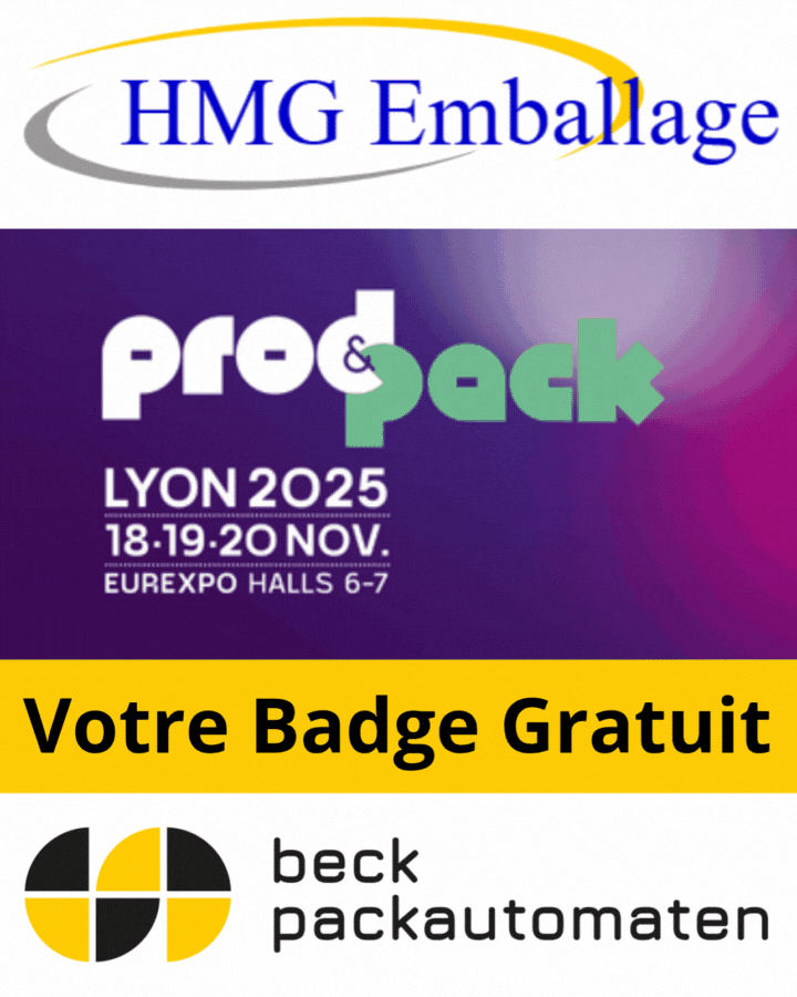 Venez découvrir sur le stand d'HMG Emballage au salon Prod&Pack 2025 de Lyon la nouvelle machine beck-Paperbag Multiplex. Hall 7 Stand L24.