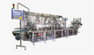 Sachets stand-up & Doypack, machine horizontale HDG, Sachets à 3 ou 4 soudures.
Sachets tenant debout (Stand-up pouches ou Doypack).
Sachets avec systèmes de fermeture (zippers, bouchons/spouts).
Sachets doubles ou avec perforation. Alimentaires : poudres, granulés, produits secs (noix, bonbons), morceaux ou liquides/pâtes.
Non-alimentaires : produits chimiques, cosmétiques, petcare (nourriture pour animaux) ou articles de quincaillerie.