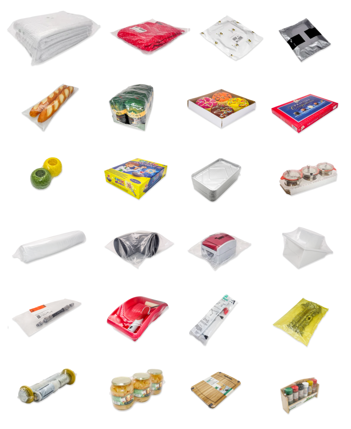 Emballage en film plastique
