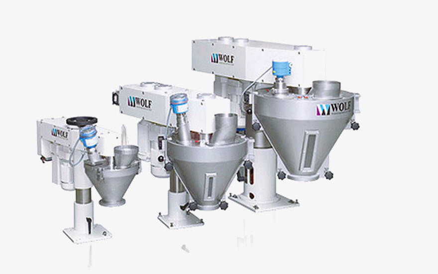Auger feeders

Cadence : jusqu'à 160 cycles/min

Système de remplissage à vis sans fin WOLF pour un dosage volumétrique précis et économique de produits pulvérulents à granulométrie fine.